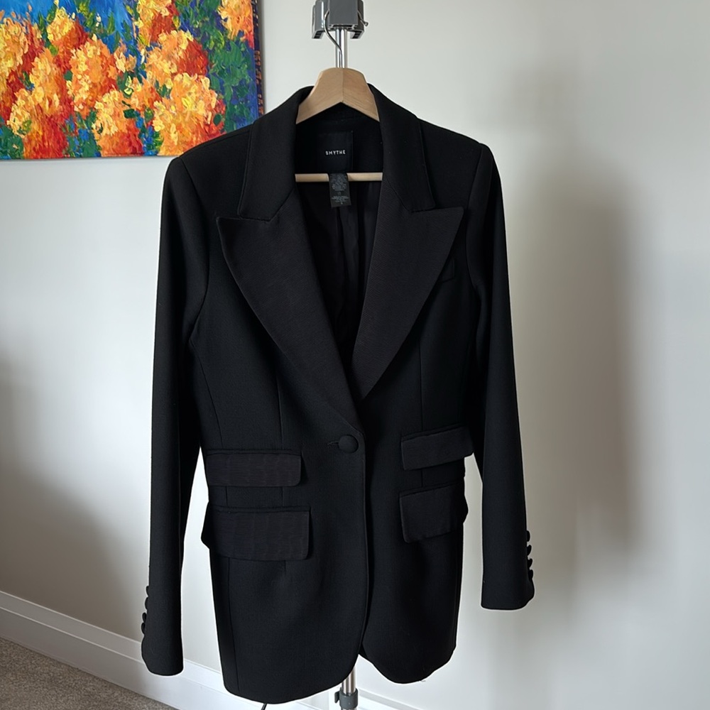 Black tuxedo- Smythe blazer